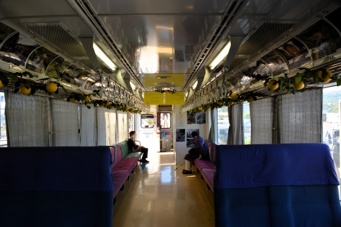 鉄道乗車記録の写真:車内設備、様子(6)        