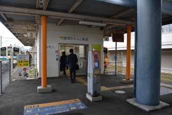 川内駅から新八代駅の乗車記録(乗りつぶし)写真