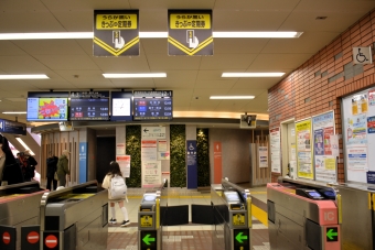 金沢文庫駅から横浜駅の乗車記録(乗りつぶし)写真