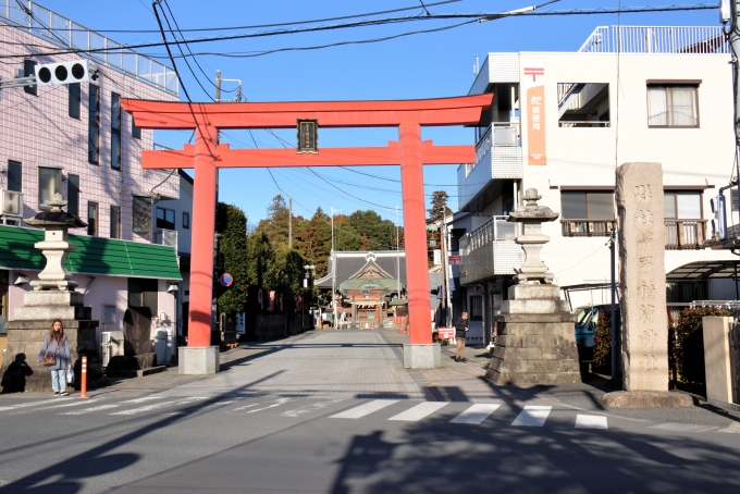 鉄道乗車記録の写真:旅の思い出(11)        「東松山に来た目的はこの神社が重文に指定されたため。

駅から徒歩5分」