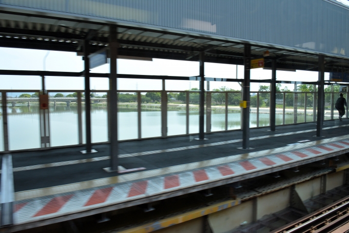 鉄道乗車記録の写真:車窓・風景(4)        「まあまあ珍しい川上にある駅」