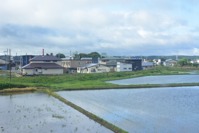 鉄道乗車記録の写真:車窓・風景(15)        「秋田内陸線の線路」