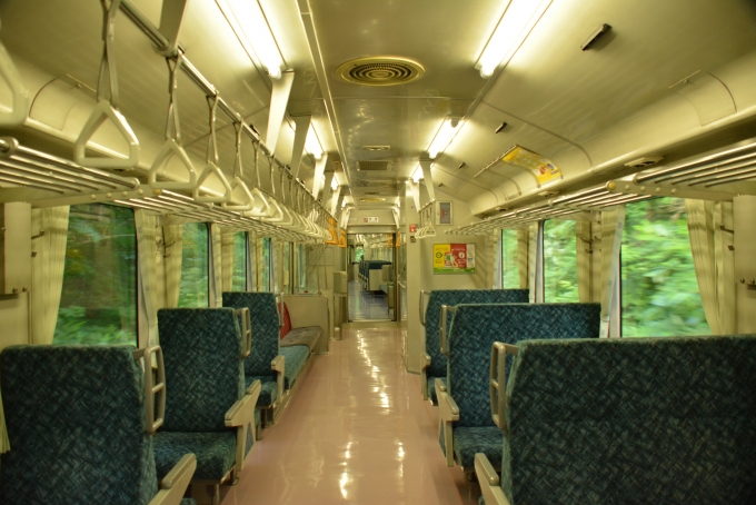 鉄道乗車記録の写真:車内設備、様子(11)        