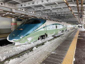 福島駅から新庄駅の乗車記録(乗りつぶし)写真