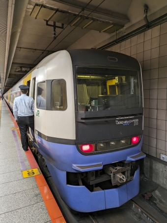 茂原駅から東京駅の乗車記録(乗りつぶし)写真