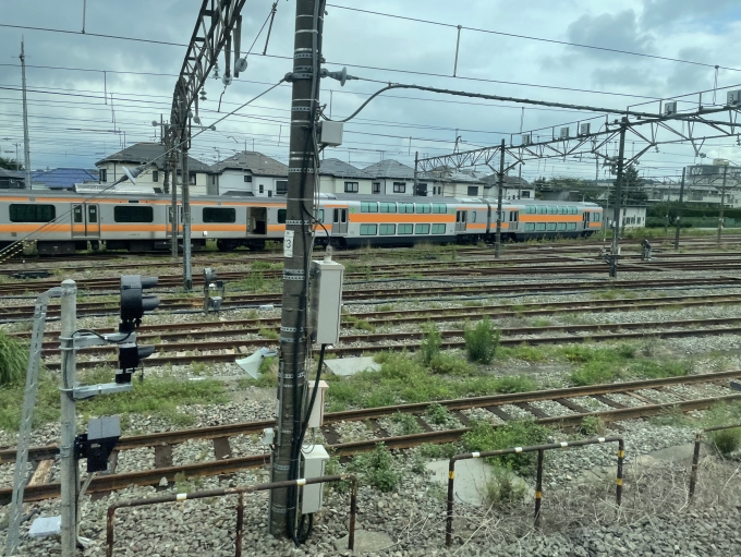 鉄道乗車記録の写真:列車・車両の様子(未乗車)(1)     「中央線用サロ」