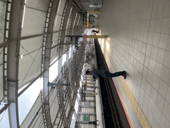 東小金井駅から八王子駅の乗車記録(乗りつぶし)写真