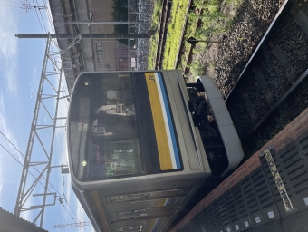 鶴見駅から浜川崎駅の乗車記録(乗りつぶし)写真