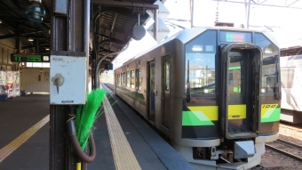 小樽駅から倶知安駅の乗車記録(乗りつぶし)写真