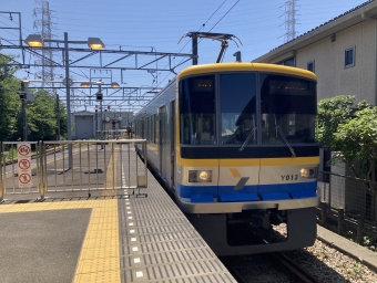長津田駅から恩田駅の乗車記録(乗りつぶし)写真