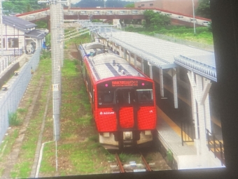 男鹿駅から追分駅の乗車記録(乗りつぶし)写真