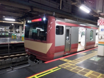 上野駅から東京駅:鉄道乗車記録の写真