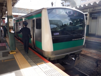 羽沢横浜国大駅から西大井駅の乗車記録(乗りつぶし)写真