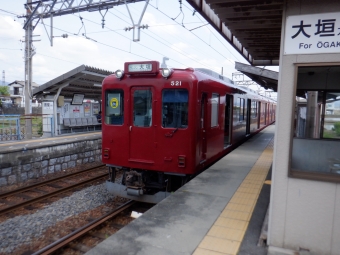 揖斐駅から東赤坂駅:鉄道乗車記録の写真