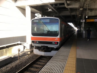 西船橋駅から吉川美南駅の乗車記録(乗りつぶし)写真