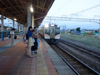 柏崎駅から直江津駅:鉄道乗車記録の写真