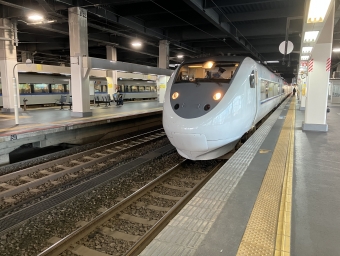 名古屋駅から金沢駅の乗車記録(乗りつぶし)写真