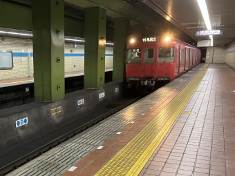 鶴舞駅から豊田市駅の乗車記録(乗りつぶし)写真