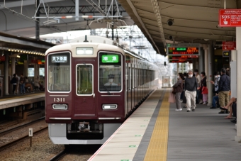 西山天王山駅から茨木市駅:鉄道乗車記録の写真