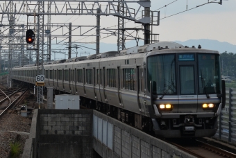 近江舞子駅から近江塩津駅の乗車記録(乗りつぶし)写真