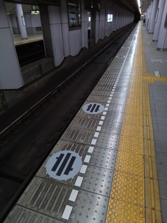南森町駅から日本橋駅:鉄道乗車記録の写真