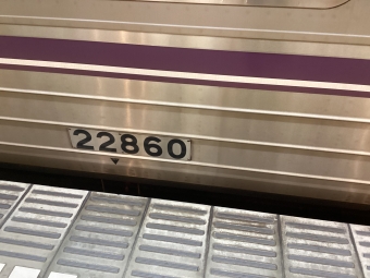 谷町九丁目駅から谷町六丁目駅の乗車記録(乗りつぶし)写真
