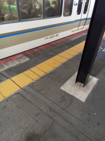 西九条駅から野田駅の乗車記録(乗りつぶし)写真