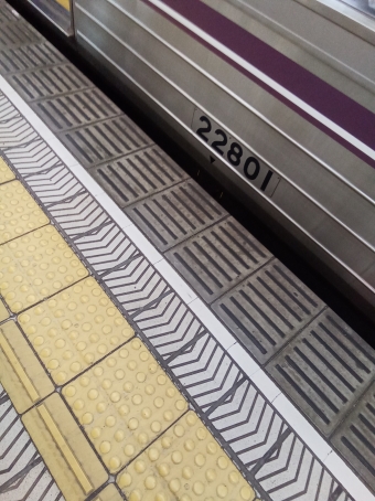東梅田駅から谷町四丁目駅:鉄道乗車記録の写真