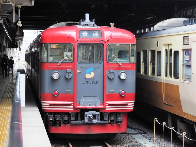 鉄道乗車記録の写真:乗車した列車(外観)(3)        「115系S14編成
クハ115-1010」
