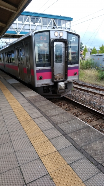 余目駅から酒田駅:鉄道乗車記録の写真