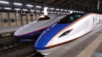 新潟駅から大宮駅:鉄道乗車記録の写真