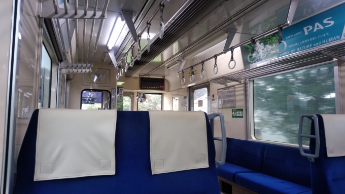 鉄道乗車記録の写真:車内設備、様子(8)        