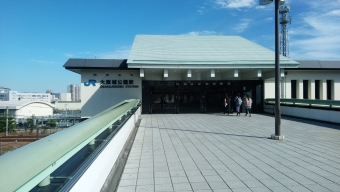 大阪城公園駅から大阪駅の乗車記録(乗りつぶし)写真