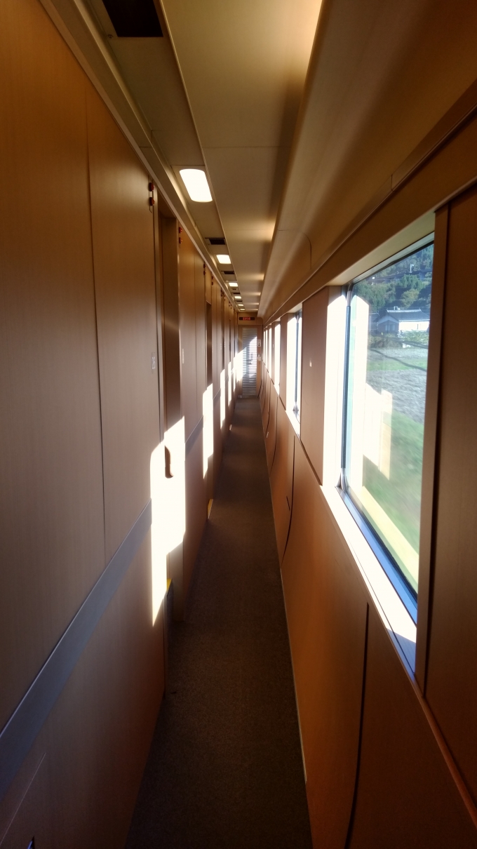 鉄道乗車記録の写真:車内設備、様子(15)     