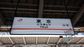 東京駅から京都駅:鉄道乗車記録の写真