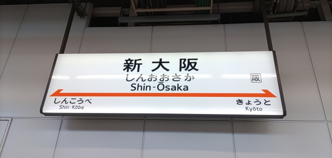 鉄道乗車記録の写真:駅名看板(3)        