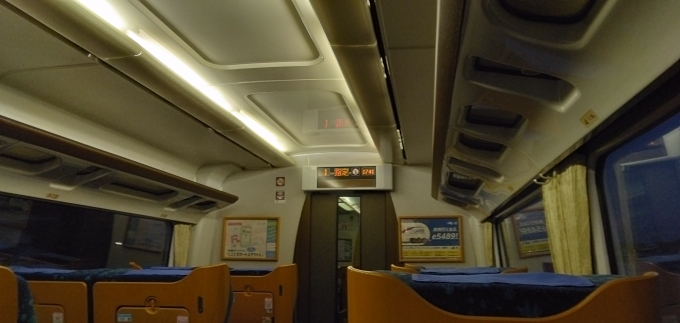 鉄道乗車記録の写真:車内設備、様子(9)        