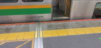 東京駅から赤羽駅の乗車記録(乗りつぶし)写真