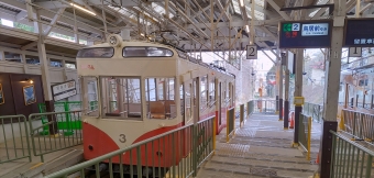 宝山寺駅から鳥居前駅:鉄道乗車記録の写真