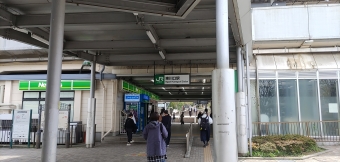 東川口駅から北朝霞駅の乗車記録(乗りつぶし)写真