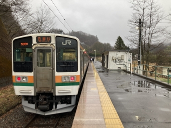 大前駅から高崎駅の乗車記録(乗りつぶし)写真