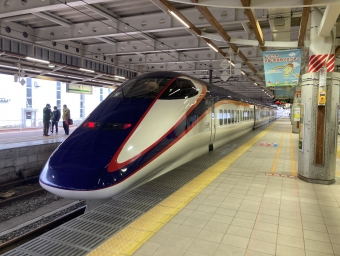 新庄駅から東京駅の乗車記録(乗りつぶし)写真