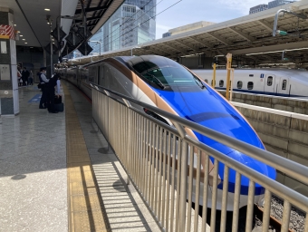 東京駅から飯山駅の乗車記録(乗りつぶし)写真