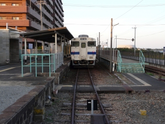西戸崎駅から和白駅の乗車記録(乗りつぶし)写真