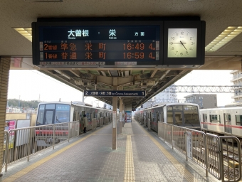 尾張瀬戸駅から栄町駅:鉄道乗車記録の写真