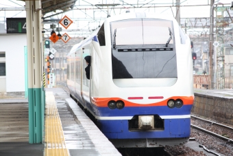 長野駅から新潟駅の乗車記録(乗りつぶし)写真