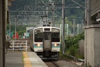 川中島駅から今井駅の乗車記録(乗りつぶし)写真