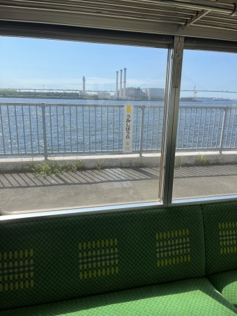 海芝浦駅から弁天橋駅の乗車記録(乗りつぶし)写真