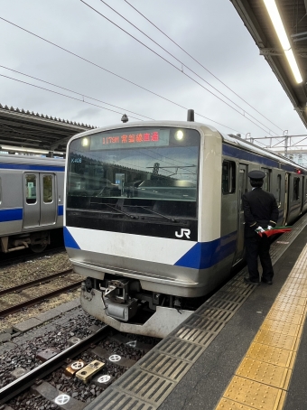 龍ケ崎市駅から土浦駅の乗車記録(乗りつぶし)写真