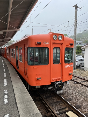 高浜駅から古町駅の乗車記録(乗りつぶし)写真